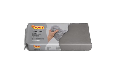Jovi Air Dry Pastilla de Pasta Modelar Gris 250g