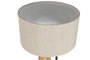 DKD Home Decor Lámpara de Pie de Teca y Hierro Hecha a Mano