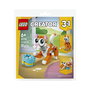LEGO 30714 Creator 3-in-1 Set de Construcción Polybag: Gato Naranja, 79 Piezas, Edad 6+