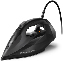 Philips 7500 Series DST7511/80 Plancha de Vapor Negro, 3200W con Suela SteamGlide Elite