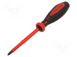 CIMCO Destornillador aislado Phillips PH2 con punta de 100 mm