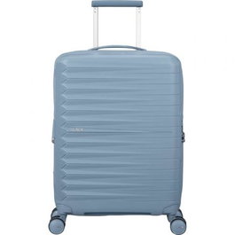 American Tourister Maleta de Cabina FastForward Spinner 55cm Expansible 55x40x23cm 4 Ruedas Azul