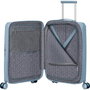 American Tourister Maleta de Cabina FastForward Spinner 55cm Expansible 55x40x23cm 4 Ruedas Azul
