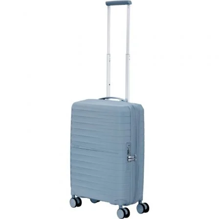 American Tourister Maleta de Cabina FastForward Spinner 55cm Expansible 55x40x23cm 4 Ruedas Azul