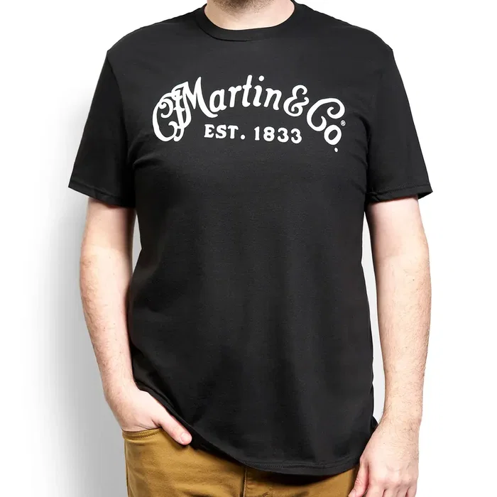 MARTIN Camiseta Martin Logo - Negra (XL)