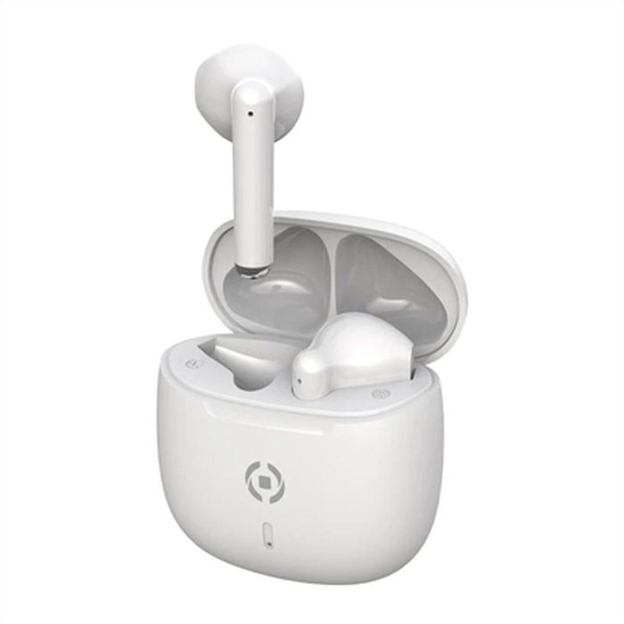 Celly Buz WH - Auriculares True Wireless Bluetooth, Inalámbricos Estéreo con Estuche de Carga