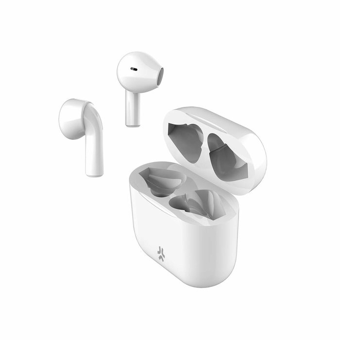 Celly Buz WH - Auriculares True Wireless Bluetooth, Inalámbricos Estéreo con Estuche de Carga