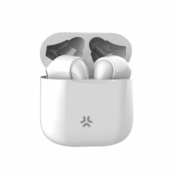Celly Buz WH - Auriculares True Wireless Bluetooth, Inalámbricos Estéreo con Estuche de Carga