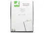Q-connect Funda Multitaladro Cristal Folio 80 mc para Documentos Polipropileno Transparente No Adherente Tamaño Folio 215x315 mm Caja 1400 Unidades