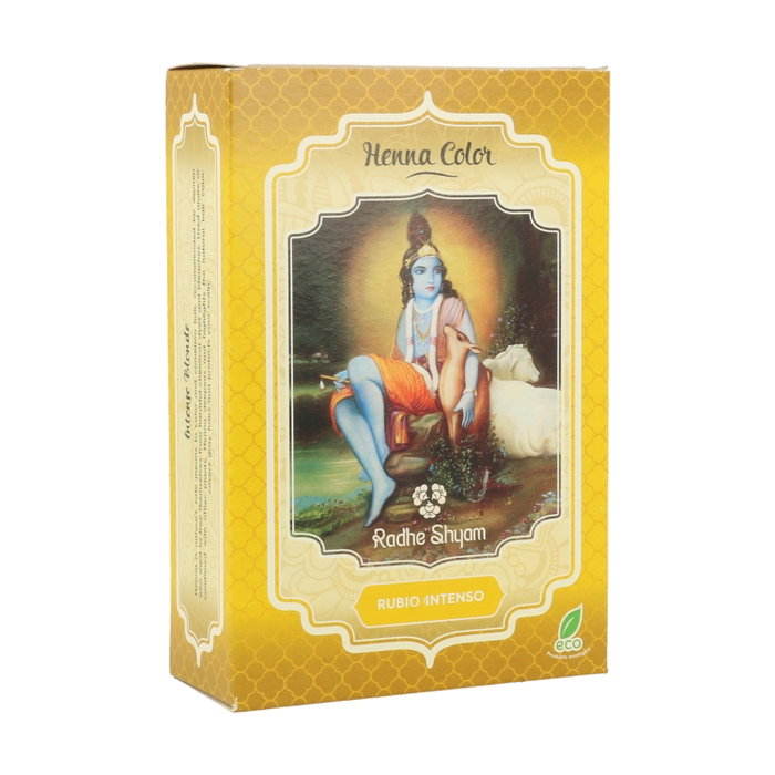 Radhe Shyam Henna Rubio Intenso en Polvo 100 g Radhe Shyam Henna Rubio Intenso en Polvo 100 g