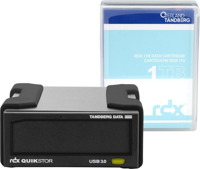 Tandberg Data Kit de unidad externa RDX 1 TB Negro