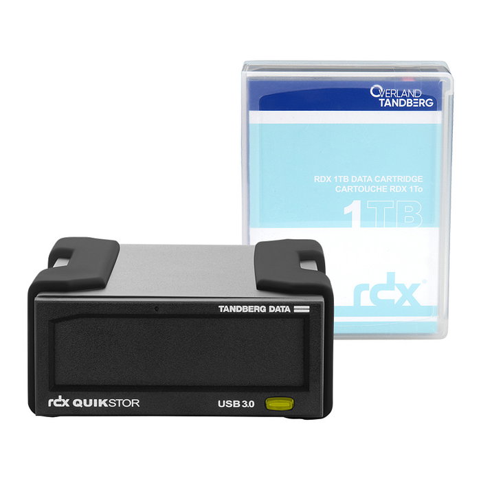 Tandberg Data Kit de unidad externa RDX 1 TB Negro