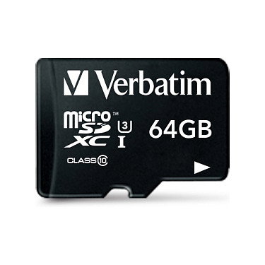 Verbatim Pro MicroSDXC 64 GB Verbatim Pro MicroSDXC 64 GB