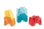 Chicco Torre Apilable Animalitos 2 en 1, Juguete Educativo para Desarrollar la Lógica y Habilidades Manuales Bebé 6 Meses a 3 Años (11x7x35 cm)