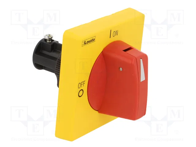 LOVATO ELECTRIC Volante GA rojo/amarillo LOVATO ELECTRIC Volante GA rojo/amarillo