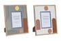 DKD Home Decor Marco de Fotos Abstracto Multicolor 13x18 cm