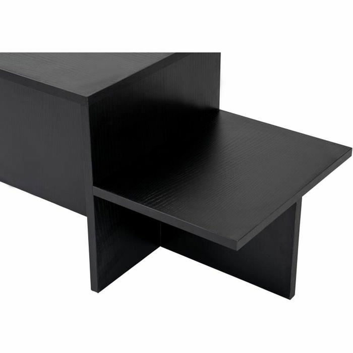 AUCUNE Mesa de centro HARMONY Rectangular Negra