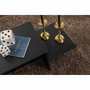 AUCUNE Mesa de centro HARMONY Rectangular Negra