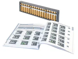 Miniland Guía Soroban Ábaco Japonés 17 Columnas Juego Educativo