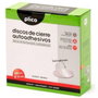 Plico Discos de Cierre Textil Autoadhesivos Ø20mm Blanco (400 unidades)