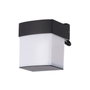 Aplique de pared LED Ussuriysk 2x6W 600 lúmenes Aluminio para exteriores e interiores