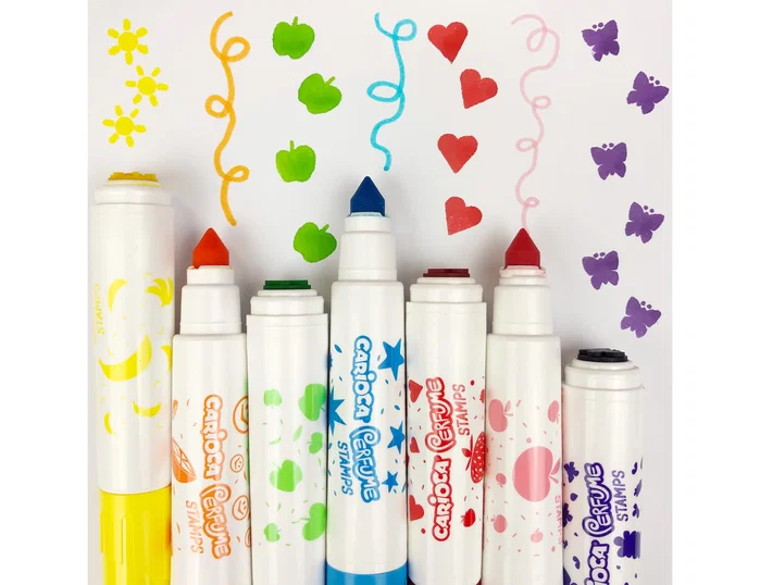 Carioca Stamperello Caja de 6 Rotuladores Colores Surtidos Punta Gruesa Carioca Stamperello Caja de 6 Rotuladores Colores Surtidos Punta Gruesa