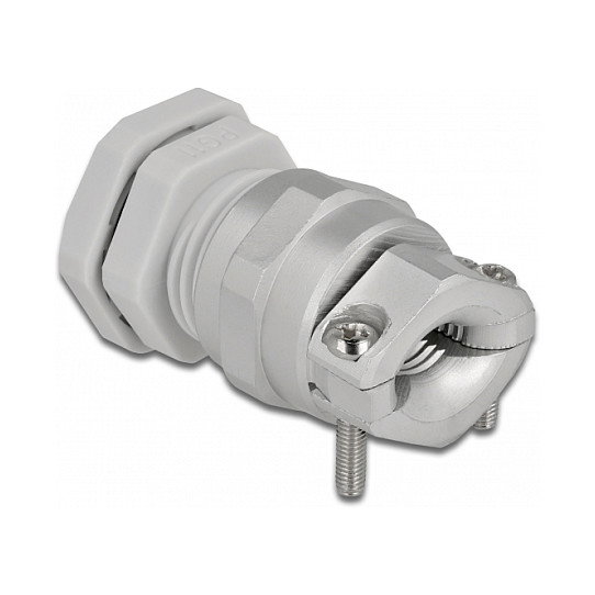 DeLOCK Prensaestopas PG11 con alivio de tensión y protección contra la flexión gris DeLOCK Prensaestopas PG11 con alivio de tensión y protección contra la flexión gris