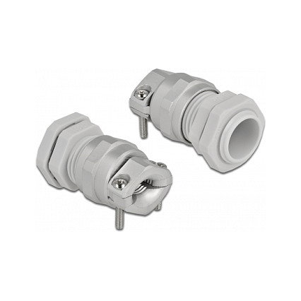 DeLOCK Prensaestopas PG11 con alivio de tensión y protección contra la flexión gris DeLOCK Prensaestopas PG11 con alivio de tensión y protección contra la flexión gris