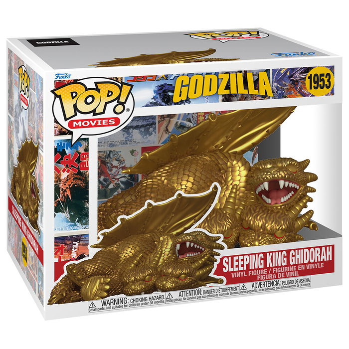 Funko POP Figura Super Godzilla Sleeping King Ghidorah Figura Vinilo en Caja Regalo