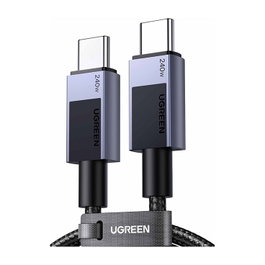 UGREEN L513 Cable USB-C a USB-C 240W 1m Gris
