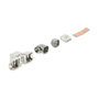 DeLOCK 90374 Módulo Keystone RJ45 Cat.6A LSA sin herramientas 90°