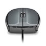 NGS MUSK Ratón Láser Ambidextro 1200 DPI Gris