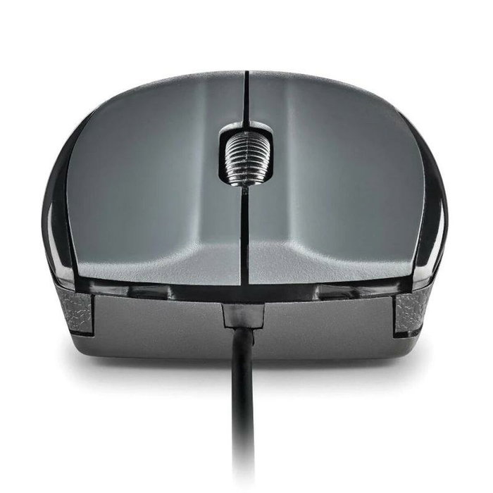Ngs Mouse Musk Laser con Cable USB 1200 DPI Ambidiestro Negro