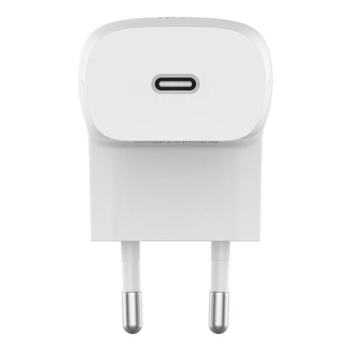 Belkin BoostCharge Cargador Rápido 20W USB-C Blanco Belkin BoostCharge Cargador Rápido 20W USB-C Blanco