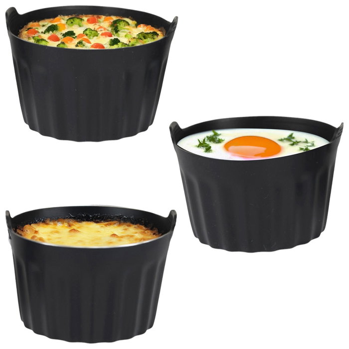 Cook Concept Juego de 3 Moldes para Freidora de Aire