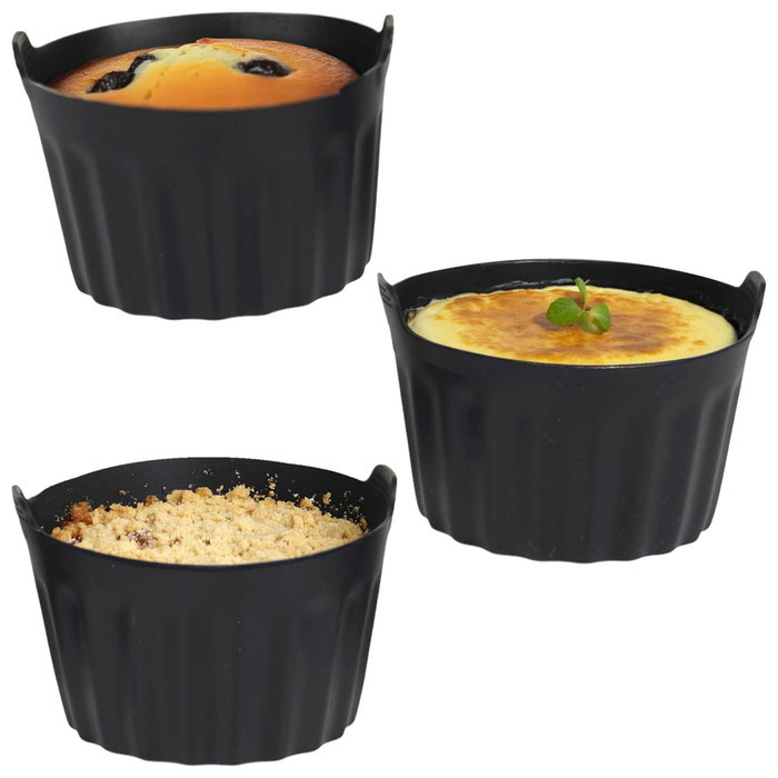 Cook Concept Juego de 3 Moldes para Freidora de Aire