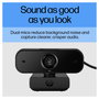 HP Webcam 435 FHD USB Negro