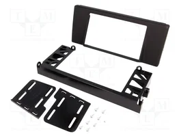 METRA Bastidor de montaje de radio BMW 2 DIN Negro