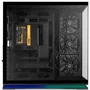 Nox Caja Gaming Semitorre Hummer Galaxy ARGB con 4 Ventiladores PWM, Cristal Templado, USB-C, Compatible ATX, Gráficas 420 mm y Refrigeración 360 mm - Negro