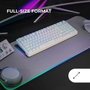 Mars Gaming MKPROWYES Teclado Mecánico Blanco con Switches Amarillos Lubricados y RGB