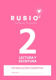 RUBIO Cuaderno A4 Estimulación Cognitiva Lectura Nº 2