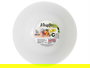 Vivalto Bol Liso Opal Blanco 24 cm Apto para Lavavajillas y Microondas (Set de 12)