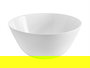 Vivalto Bol Liso Opal Blanco 24 cm Apto para Lavavajillas y Microondas (Set de 12)