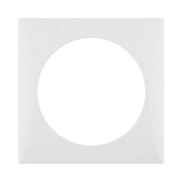 Hager 918272509 Marco Empotrar 1 Módulo Plástico Alto Brillo Blanco para B.MOBIL - Paquete 10 uds.