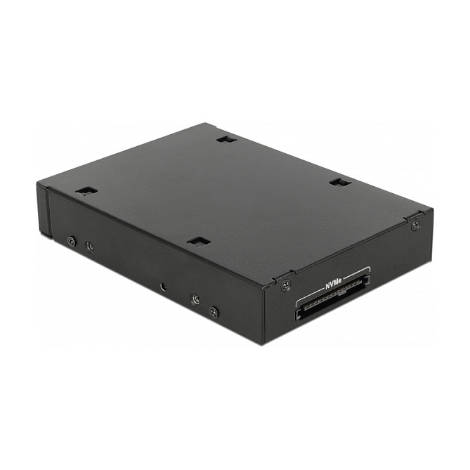 DeLOCK 47232 Bastidor móvil para bahía de 3.5″ compatible con U.2, SATA o SAS, Negro DeLOCK 47232 Bastidor móvil para bahía de 3.5″ compatible con U.2, SATA o SAS, Negro