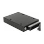 DeLOCK 47232 Bastidor móvil para bahía de 3.5″ compatible con U.2, SATA o SAS, Negro