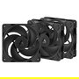 ARCTIC Ventilador ARCTIC P14 Pro Reverse PWM, Pack de 3, 140 mm, Flujo de Aire 166.5 m3/h, Negro