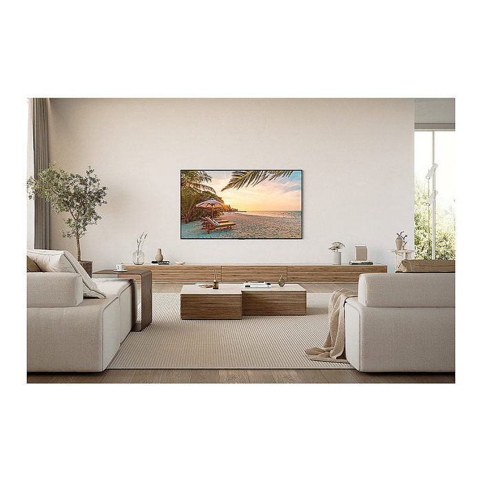 Samsung GQ75Q80DATXZG Televisor 75" (190.5 cm) 4K Ultra HD QLED Smart TV con Tizen, 100Hz, HDR10+, Dolby Atmos, Wi-Fi, Bluetooth, Plata