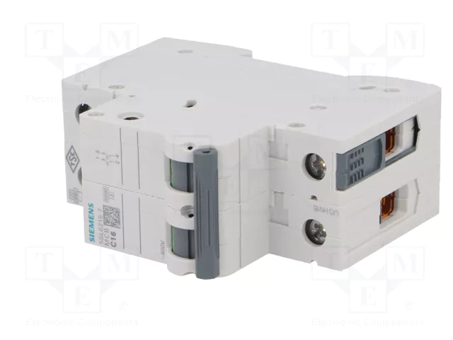 SIEMENS 5SL6216-7 Interruptor magnetotérmico 16A 2 polos