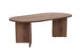 Nordure VNT Walnut Mesa de Café de Nogal 119 cm x 40 cm x 60 cm